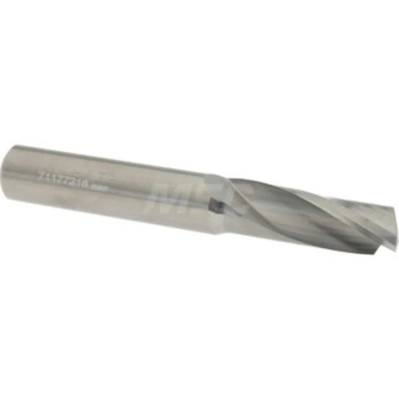 Accupro 1/2 Diam RH Solid Carbide 1-Flute Single Edge Upcut Spiral Router Bit Uncoated, 1-3/8 LOC, 1/2 Shank Diam, 3-...